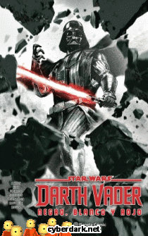 Negro, Blanco y Rojo. Darth Vader / Star Wars- cmic