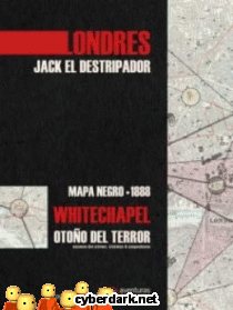Londres. Jack el Destripador. Mapa Negro 1888