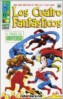 A Través del Universo / Los Cuatro Fantásticos 4 - cómic
