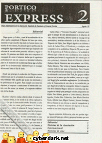 Pórtico Expréss 2. Hoja Informativa de la AEFCFT (Agosto 1993)